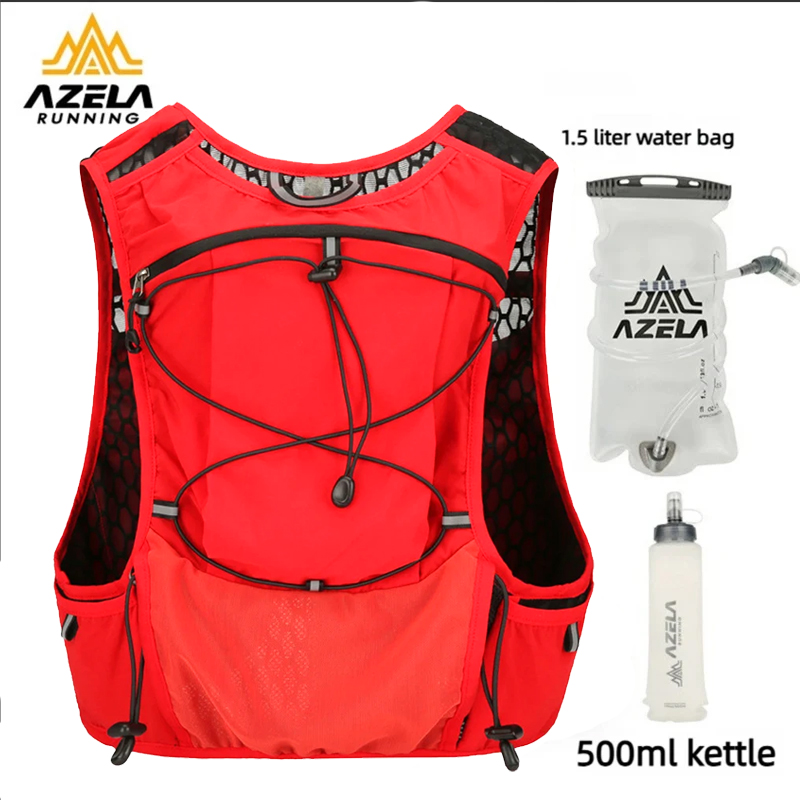 Reflective Running Jacket - Hafif Su Torbası Yelek Sırt Çantası