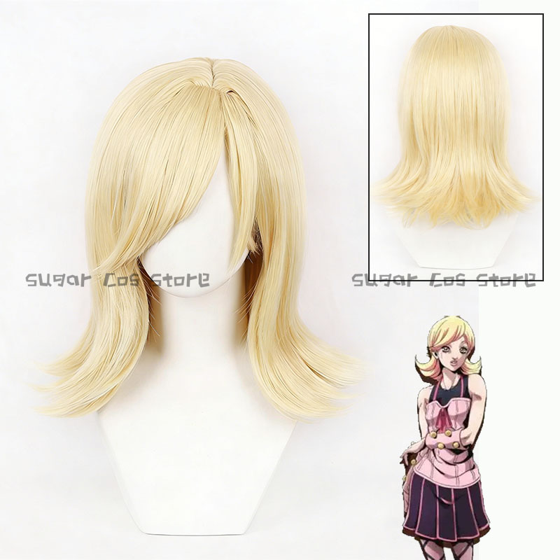 Head Gear Running - Lucy Steel Anime Cosplay Peruk Çelik