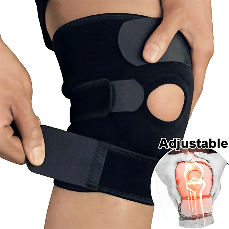 Knee Support Brace - 1 adet Nefes Alabilen Ayarlanabilir Dizlik