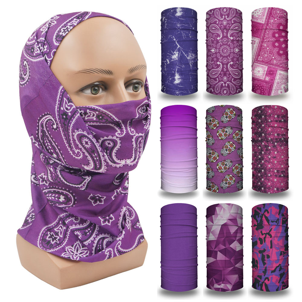 Mor Balaclava Kadın Koşu Kamp  - Head Gear Running incelemesi ve fiyatı
