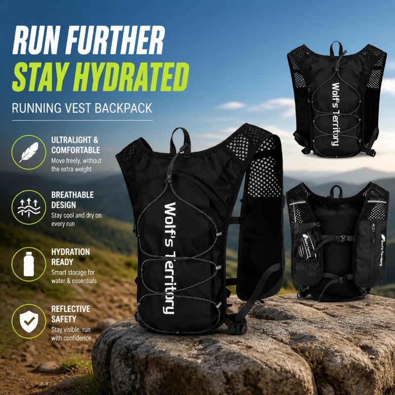 Koşu Yeleği Sırt Çantası Marat - Reflective Running Jacket incelemesi ve fiyatı